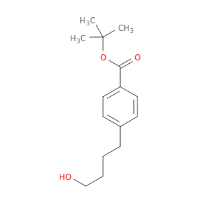 Benzoic acid, 4-(4-hydroxybutyl)-, 1,1-dimethylethyl ester
