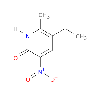 2(1H)-Pyridinone, 5-ethyl-6-methyl-3-nitro-