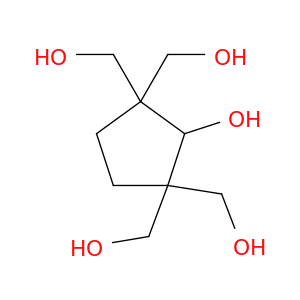 1,1,3,3-Cyclopentanetetramethanol, 2-hydroxy-