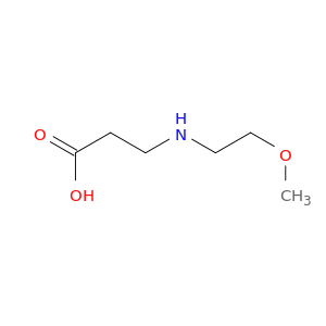 3-[(2-Methoxyethyl)amino]propanoic Acid