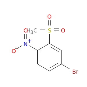 4-溴-2-(甲基磺酰基)-1-硝基苯