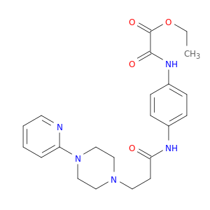 N-(4-(ETHOXALYLAMINO)PHENYL)-3-(4-(PYRIDIN-2-YL)-(PIPERAZIN-1-YL))PROPANAMIDE