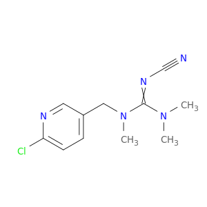Guanidine, N-[(6-chloro-3-pyridinyl)methyl]-N''-cyano-N,N',N'-trimethyl-
