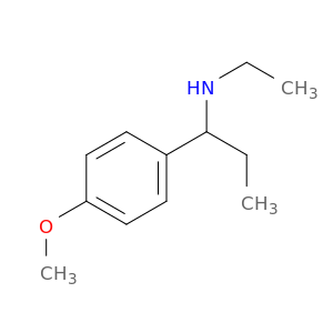 N-ETHYL-1-(4-METHOXYPHENYL)PROPAN-1-AMINE