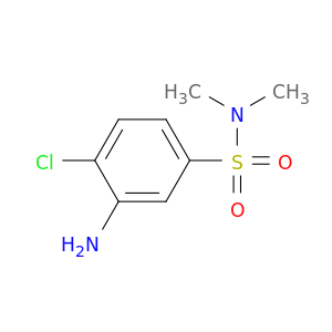 3-氨基-4-氯-N,N-二甲基苯磺酰胺
