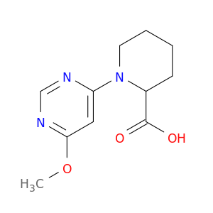 1-(6-甲氧基-嘧啶-4-基)-哌啶-2-羧酸