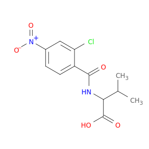 2-[(2-chloro-4-nitrophenyl)formamido]-3-methylbutanoic acid