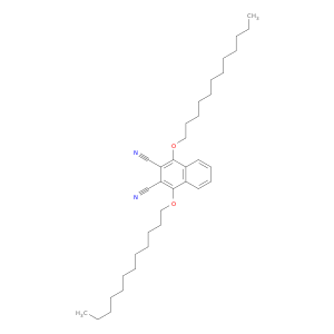 2,3-Naphthalenedicarbonitrile, 1,4-bis(dodecyloxy)-