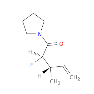 (R*,S*)-1-(2-FLUORO-3-METHYL-1-OXO-4-PENTENYL)-PYRROLIDINE