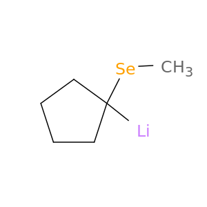 Lithium, [1-(methylseleno)cyclopentyl]-