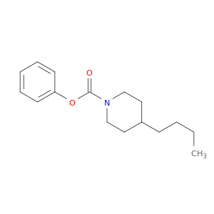 1-Piperidinecarboxylic acid, 4-butyl-, phenyl ester