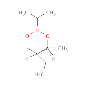 1,3,2-Dioxaborinane, 5-ethyl-4-methyl-2-(1-methylethyl)-, cis-