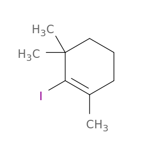 Cyclohexene, 2-iodo-1,3,3-trimethyl-