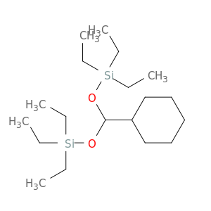 4,6-Dioxa-3,7-disilanonane, 5-cyclohexyl-3,3,7,7-tetraethyl-