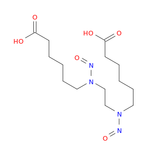 6,6'-[ethane-1,2-diylbis(nitrosoimino)]dihexanoic acid