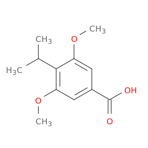 3,5-Dimethoxy-4-(propan-2-yl)benzoic acid