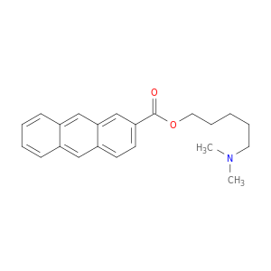 2-Anthracenecarboxylic acid, 5-(dimethylamino)pentyl ester