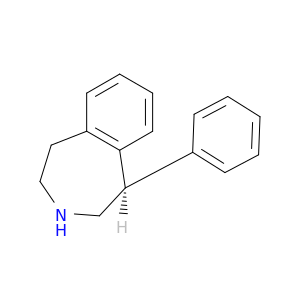 1H-3-Benzazepine, 2,3,4,5-tetrahydro-1-phenyl-, (1R)-