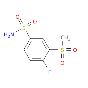 4-Fluoro-3-methanesulfonylbenzene-1-sulfonamide