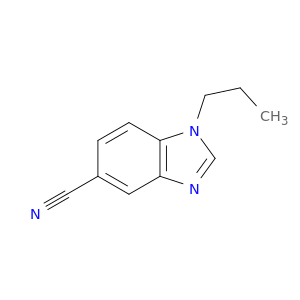 1-Propyl-1,3-benzodiazole-5-carbonitrile