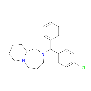 2-[(4-chlorophenyl)(phenyl)methyl]decahydropyrido[1,2-a][1,4]diazepine