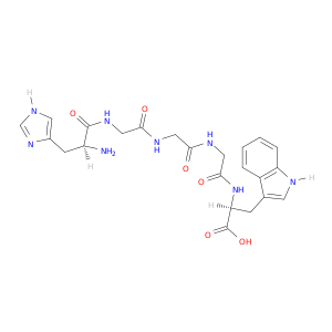 L-Tryptophan, L-histidylglycylglycylglycyl-