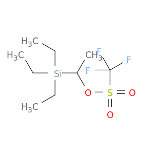 Methanesulfonic acid, trifluoro-, 1-(triethylsilyl)ethyl ester