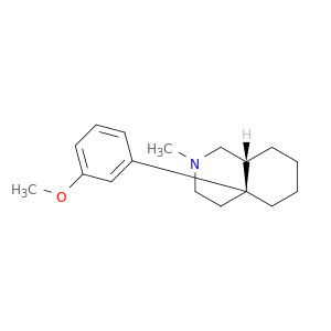 Isoquinoline, decahydro-4a-(3-methoxyphenyl)-2-methyl-, trans-