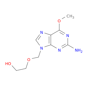 Ethanol, 2-[(2-amino-6-methoxy-9H-purin-9-yl)methoxy]-