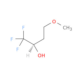 2-Butanol, 1,1,1-trifluoro-4-methoxy-, (2R)-