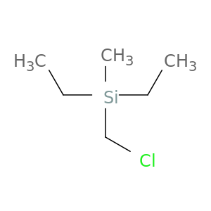 Silane,(chloromethyl)diethylmethyl-