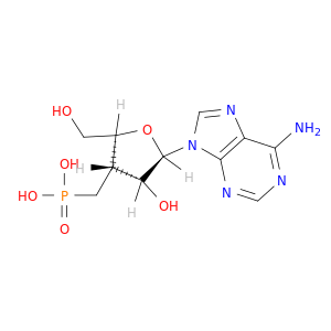 Adenosine, 3'-deoxy-3'-(phosphonomethyl)-