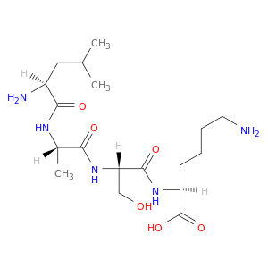 L-Lysine, L-leucyl-L-alanyl-L-seryl-