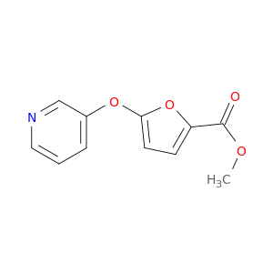 2-Furancarboxylic acid,5-(3-pyridinyloxy)-, methyl ester