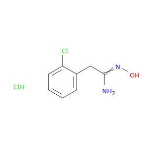 2-(2-Chlorophenyl)-N'-hydroxyethanimidamide Hydrochloride
