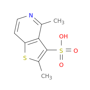 Thieno[3,2-c]pyridine-3-sulfonicacid, 2,4-dimethyl-