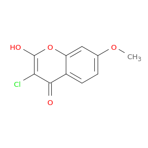 3-chloro-2-hydroxy-7-methoxy-chromen-4-one