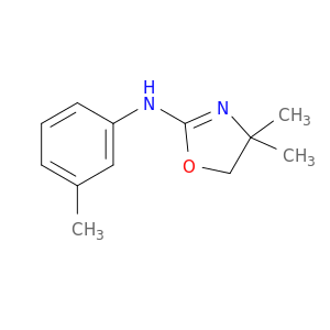 2-Oxazolamine, 4,5-dihydro-4,4-dimethyl-N-(3-methylphenyl)-