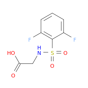 N-[(2,6-二氟苯基)磺酰基]甘氨酸