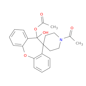 1'-acetyl-11-hydroxy-11h-spiro[dibenzo[b,f]oxepine-10,4'-piperidin]-11-yl acetate