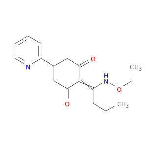 1,3-Cyclohexanedione, 2-[1-(ethoxyamino)butylidene]-5-(2-pyridinyl)-