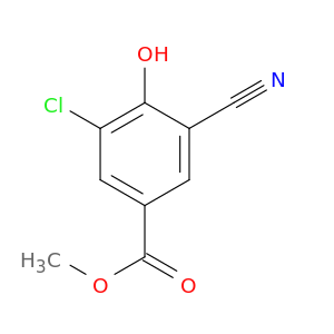 3-氯-5-氰基-4-羟基苯甲酸甲酯