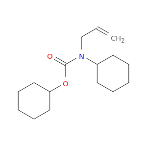 Carbamic acid, cyclohexyl-2-propenyl-, cyclohexyl ester