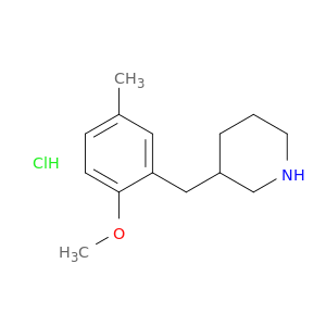 3-(2-Methoxy-5-methyl-benzyl)-piperidine hydrochloride