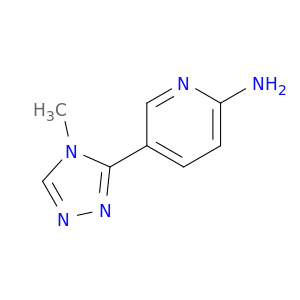 5-(4-methyl-4H-1,2,4-triazol-3-yl)pyridin-2-amine