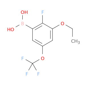 3-Ethoxy-2-fluoro-5-(trifluoromethoxy)phenylboronic acid