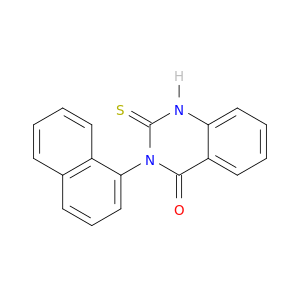 3-(1-萘基)-2-硫代-1H-喹唑啉-4-酮