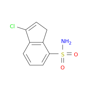1H-Indene-7-sulfonamide, 3-chloro-