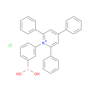 Pyridinium, 1-(3-boronophenyl)-2,4,6-triphenyl-, chloride