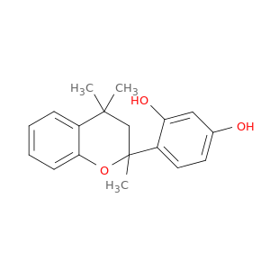 1,3-Benzenediol, 4-(3,4-dihydro-2,4,4-trimethyl-2H-1-benzopyran-2-yl)-